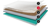 Loose lay format layer diagram highlighting the clear PVC embossed wear layer