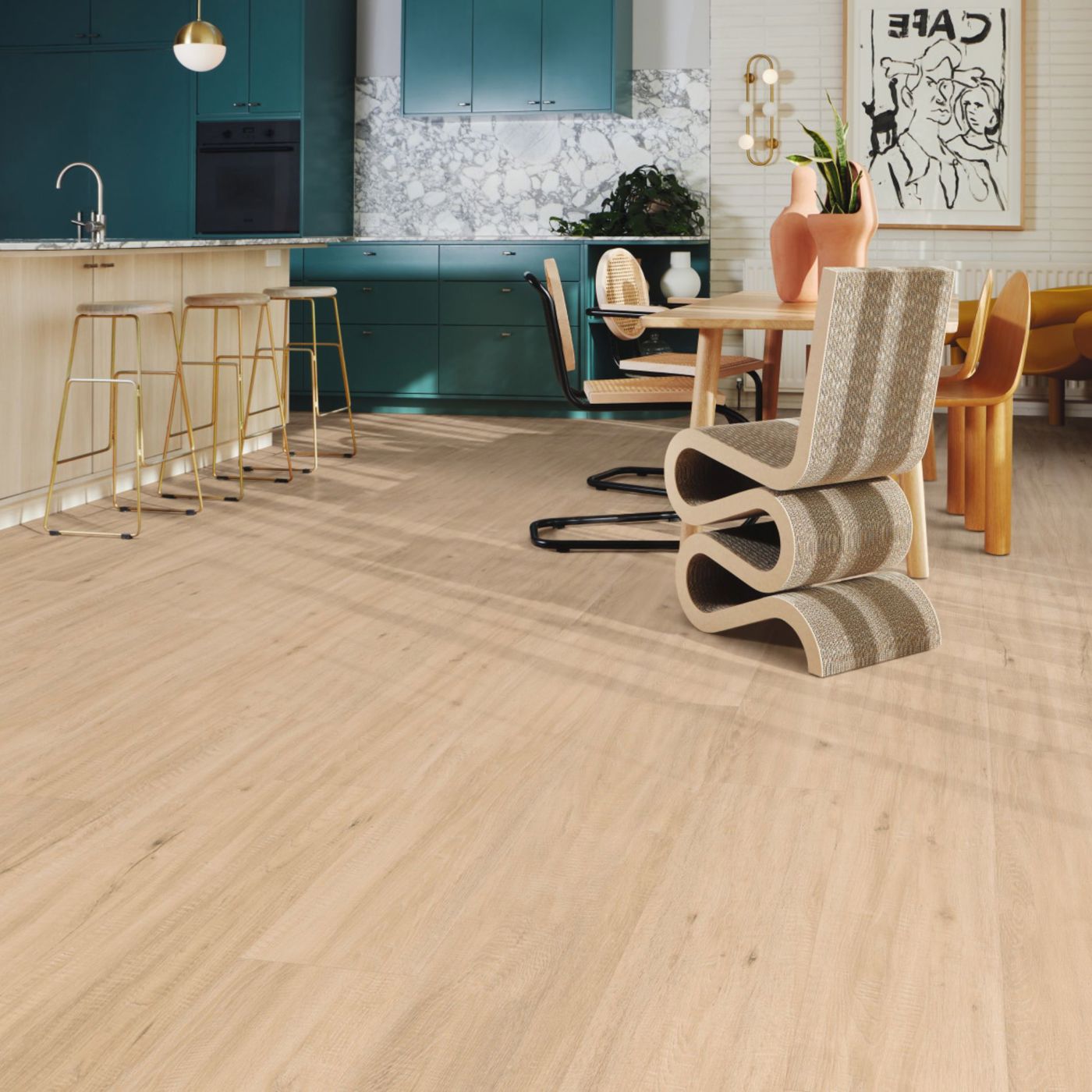 2025 LVT Flooring trends nostalgia with modern flair