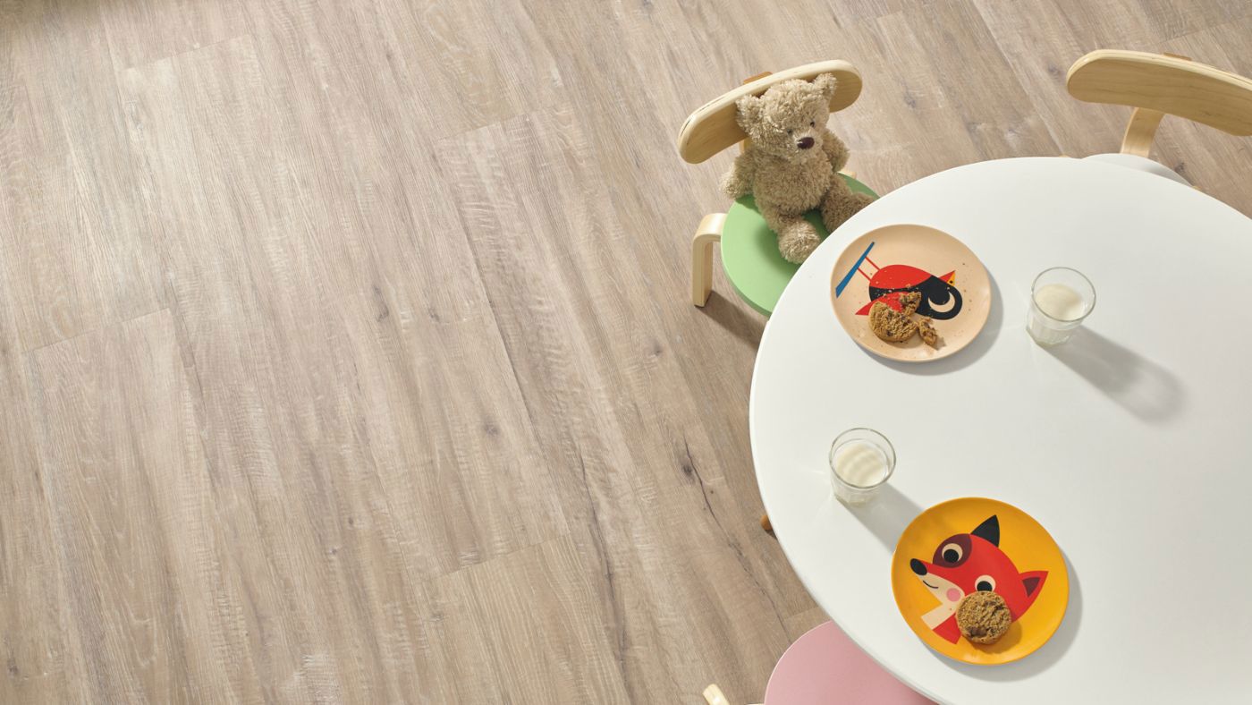 Resistant flooring for kids