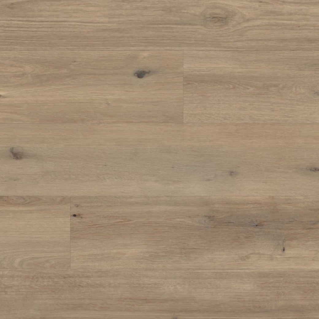 Van Gogh Canadian Urban Oak mid brown LVT flooring laid in a traditional straight lay